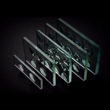 Vetro ottico spessore 5mm/10mm diapositive circolari a cavità concava microscopio