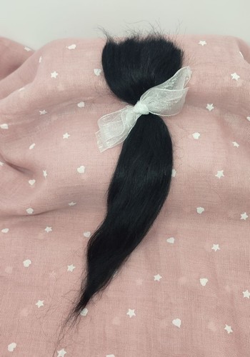 Mohair negro especial para