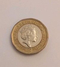 moneta rara One Pound sterlina