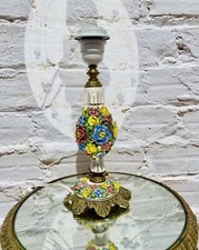 Antica lampada da tavolo