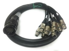 DG Systems - Spider 8 canali 25 poli maschio / 8 XLR Neutrik - Made in Italy