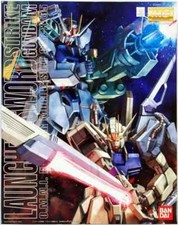 -=] BANDAI - MG 1/100 LAUNCHER SWORD STRIKE GUNDAM Model Kit [=-