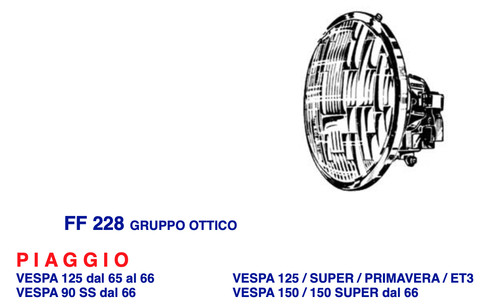 Gruppo ottico faro - gruppo,