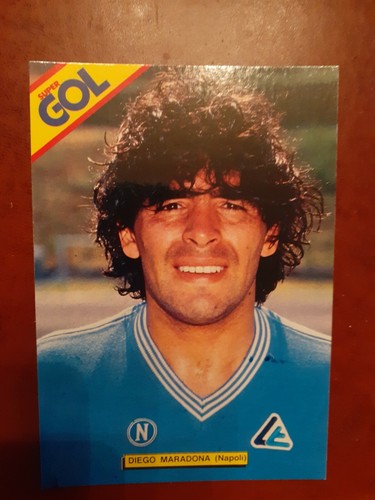 Supergol cartolina maradona - cartolina, +