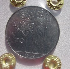 Repubblica Italiana (1946-2001): 100 Lire 1958 SPL con perizia