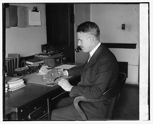 Foto 1924 uomo alla - uomo, scrivania