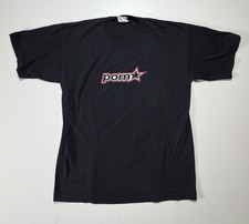 T-shirt nera vintage porn star