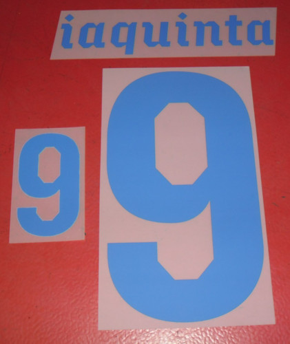 Flocage officiel iaquinta 9 - iaquinta, n°9