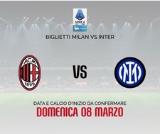 Biglietti Milan Inter settore