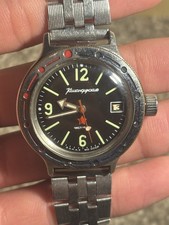 Orologio subacqueo vintage Vostok Amphibia "Komandirskie" URSS - Chistopolyski Zavod