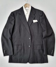 giacca su misura a righe