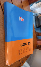 Catalogo Parti di Ricambio Ricambi Meccanica Fiat 600 D 600D 1968 Originale !!!!