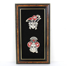 Quadretto con Coppia Maschere