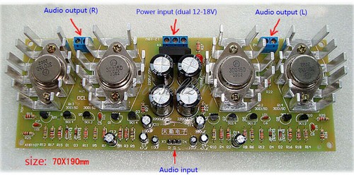 Modulo scheda amplificatore