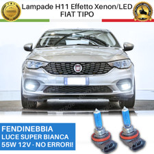 LAMPADE LAMPADINE BLUE H11 EFFETTO XENON PER FIAT NUOVA TIPO FENDINEBBIA BIANCO