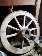 Ruota Carro Antica Legno