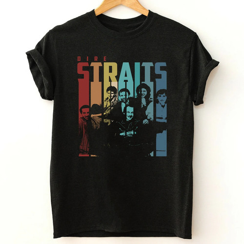 Shirt uomo dire straits band - uomo,