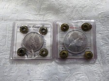 REGNO D' ITALIA LOTTO DI 2 MONETE  DI VITTORIO EMANUELE III ENTRAMBE PERIZIATE