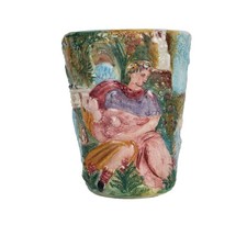 Vaso Antico in Maiolica di