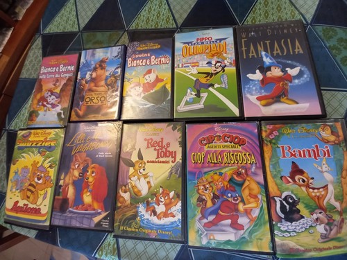 Vhs lotto walt disney - vhs,