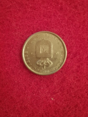 Moneta straniera franchi - moneta, 5