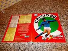 ALBUM CALCIATORI CALCIO 89 EUROFLASH FLASH COMPLETO EDICOLA TIPO PANINI EDIS 