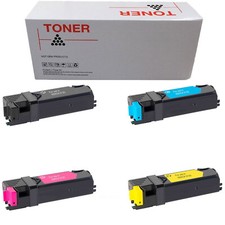 1 4 5 TONER COMPATIBILE NO ORIGINALE PER XEROX 6125 BK C M Y 2000 pagine