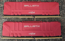 Red Crucial Ballistix 32GB