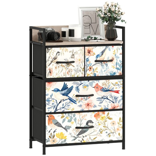 Homcom cassettiera 4 - homcom,