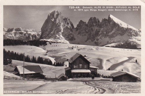 Cartolina bolzano alpe - di,