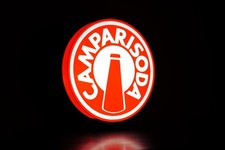 Lampada Insegna Luminosa USB C LED Targa Lightbox CAMPARISODA RED 3D