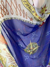 CHRISU Zodiac SCARF  Chiffon
