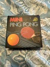Mini Table Ping Pong Set