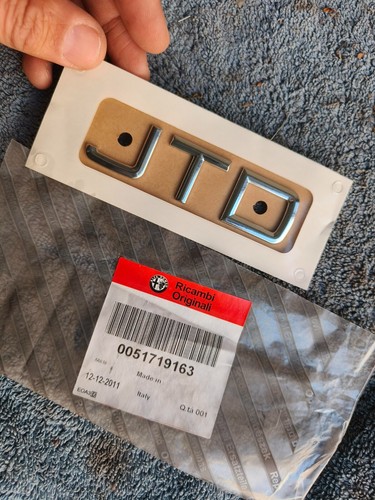 Sigla modello scritta jtd alfa - scritta,