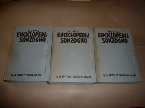 Nuova enciclopedia sonzogno - nuova,