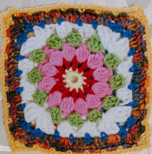 Granny square uncinetto
