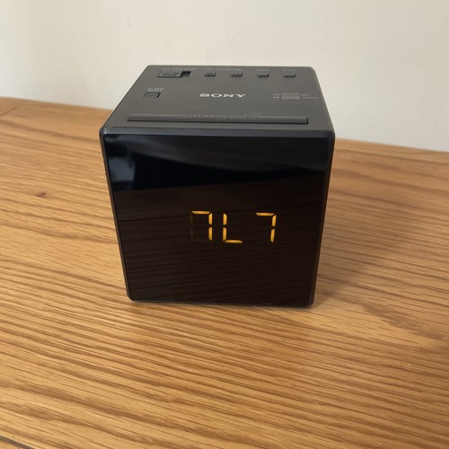 Sony icf black cube - sony,