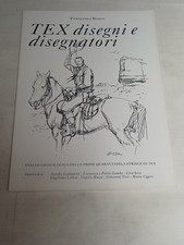 TEX DISEGNI E DISEGNATORI di FRANCESCO BOSCO CATALOGO del 1994