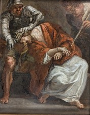 Ecce Homo, olio su rame, 1700