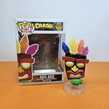 FUNKO POP Crash Bandicoot AKU AKU #420 Vinyl con SCATOLA OTTIME CONDIZIONI