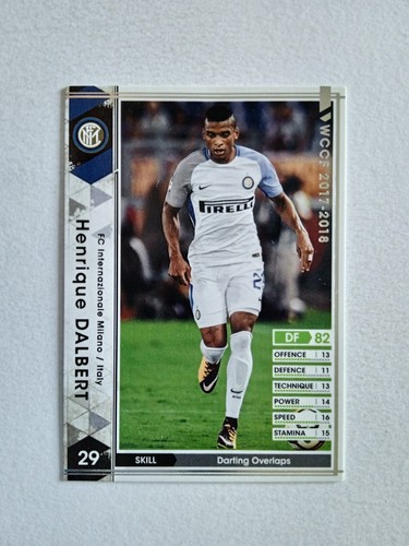 Card panini wccf - card, 2017/18
