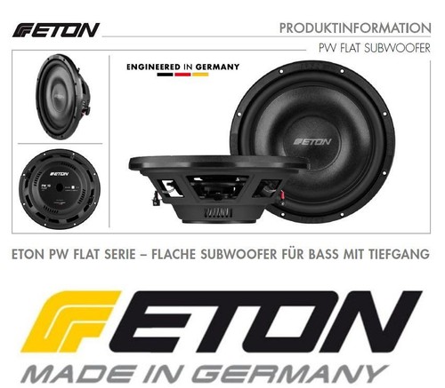 Eton pw12flat subwoofer - pw12flat,