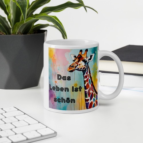 Tazza giraffa vita è - giraffa,