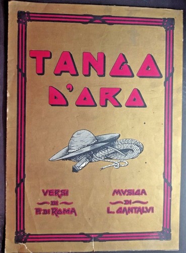 Tanga ara ro - d'ara, spartito