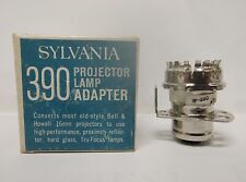 ADATTATORE SYLVANIA 390 PER LAMPADA PER PROIETTORE CINEMATOGRAFICO 16 mm. NUOVO!