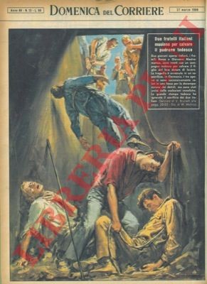 Molino due giovani operai - molino, w.