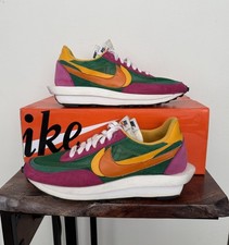 Taglia 11 - Nike x sacai LD Waffle Verde Pino Arancione Magenta (BV0073-301) ✅