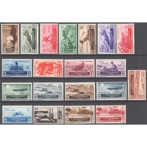 Regno italia 1934 - 1934, medaglie