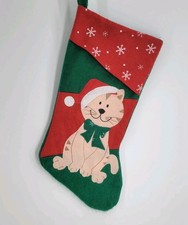 Calza Natalizia Gatto con