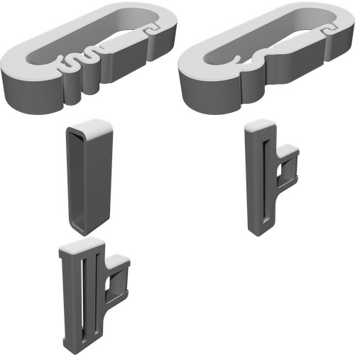 Set moschettoni clip per - moschettoni,